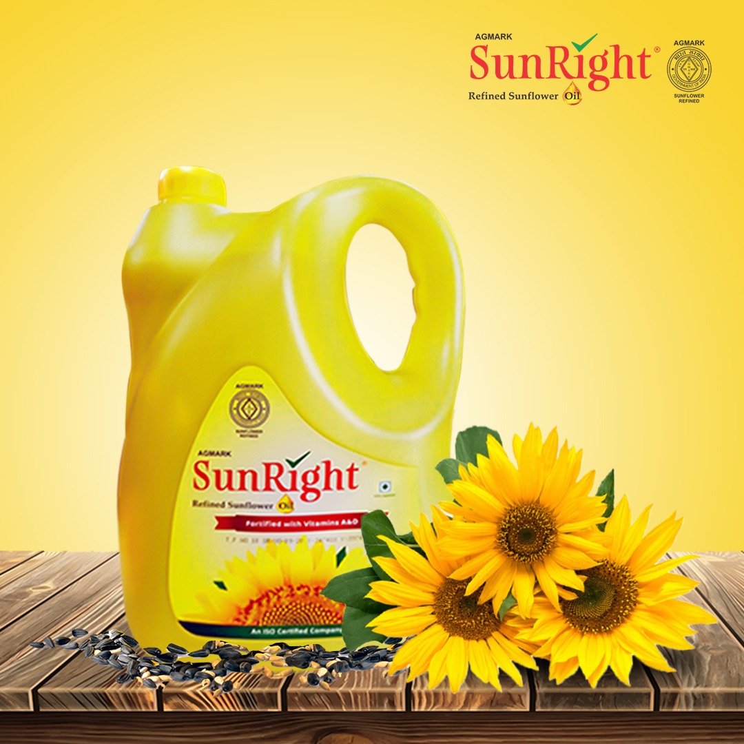 Sunright Refined Sunflower Oil 3 Litre CAN